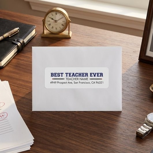 Personalisierter Bester Lehrer Aller Zeiten