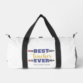 Personalisierter bester Lehrer je - individuelles  Duffle Bag (Vorderseite)