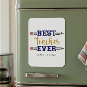 Personalisierter bester Lehrer je - individuelles Magnet
