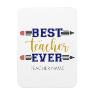 Personalisierter bester Lehrer je - individuelles  Magnet