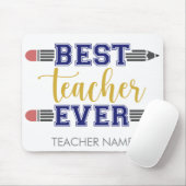 Personalisierter bester Lehrer je - individuelles  Mousepad (Mit Mouse)