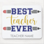 Personalisierter bester Lehrer je - individuelles  Mousepad (Vorne)