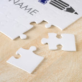 Personalisierter bester Lehrer je - individuelles Puzzle (Seite)