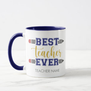 Personalisierter bester Lehrer je - individuelles  Tasse