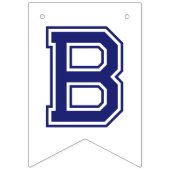 Personalisierter bester Lehrer je - individuelles  Wimpelkette (Erste Fahne)