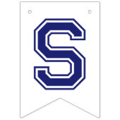 Personalisierter bester Lehrer je - individuelles  Wimpelkette (Dritte Fahne)