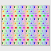 Personalisierter Bester Lehrer je Spaß Regenbogen  Geschenkpapier (Flach)