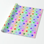 Personalisierter Bester Lehrer je Spaß Regenbogen  Geschenkpapier (Ungerollt)