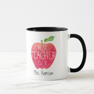Personalisierter bester Lehrer-überhaupt Tasse