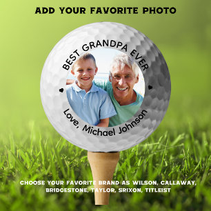 Personalisierter "Bester Opa ever" Benutzerdefinie Golfball