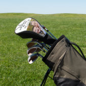 Personalisierter bester Opa nach Par Foto Golf Headcover (In SItu)