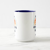 Personalisierter bester Opa Par Golfplatz Lover Tasse (Zentrum)