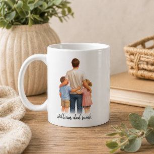 Personalisierter Bester Papa Aller Zeiten Indivi Kaffeetasse