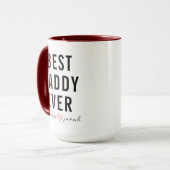 Personalisierter Bester Papa Aller Zeiten | Indivi Tasse (Vorderseite Links)