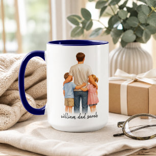 Personalisierter Bester Papa Aller Zeiten Indivi Tasse
