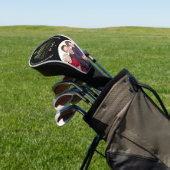 Personalisierter bester Papa nach Par Foto Golf Headcover (In SItu)