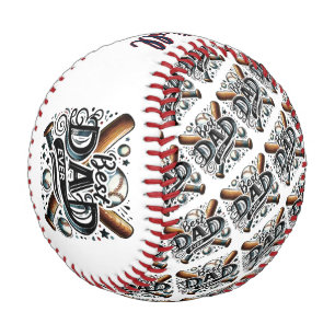 Personalisierter "Bester Vater aller Zeiten" Baseb Baseball