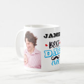 Personalisierter bester Vater Ever mit Fotos Tasse (Vorderseite Links)
