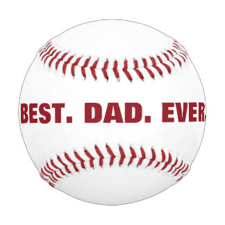 Personalisierter bester Vater je Baseball