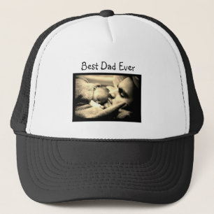 Personalisierter bester Vater je, Baseball Cap Truckerkappe