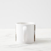 Personalisierter bester Vater je Espresso Tasse Ki (Rückseite)