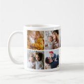 Personalisierter bester Vater je Foto Kaffeepause  Kaffeetasse (Links)