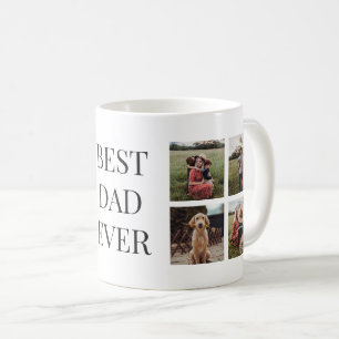 Personalisierter bester Vater je Foto Tasse