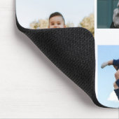 Personalisierter bester Vater je FotoCollage Mousepad (Ecke)