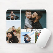 Personalisierter bester Vater je FotoCollage Mousepad (Mit Mouse)