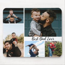 Personalisierter bester Vater je FotoCollage