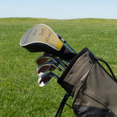 Personalisierter bester Vater je Gold Silber Moder Golf Headcover (In SItu)