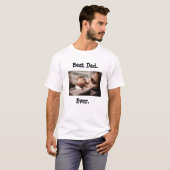 Personalisierter bester Vater je Shirt (Vorne ganz)