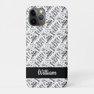 Personalisierter bester Vater je Word Art Vatertag Case-Mate iPhone Hülle