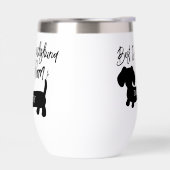 Personalisierter Bestes-Dachshund-Mama-Becher (Links)