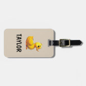 Personalisierter Beutel für Gummihauben Gepäckanhänger (Vorderseite horizontal)