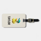Personalisierter Beutel für Gummihauben Gepäckanhänger (Vorderseite horizontal)