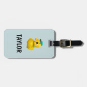Personalisierter Beutel für Gummihauben Gepäckanhänger (Vorderseite horizontal)