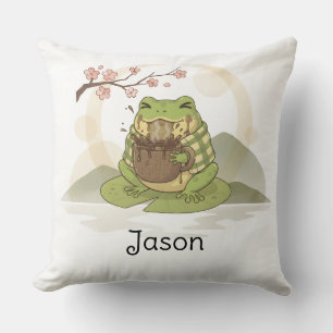 Personalisierter BG 3 Zochi vermisst den Becher Kissen