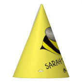 Personalisierter Bienentag Partyhütchen (Links)