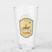 Personalisierter Bierglas-Cup Glas (Vorderseite)