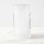 Personalisierter Bierglas-Cup Mattglas Bierglas (Mittel)