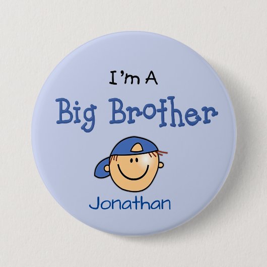Personalisierter Big Brother Button (Vorderseite)