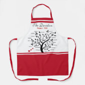 Personalisierter Big Family Tree (20 Namen) Schürze (Vorderseite)