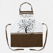 Personalisierter Big Family Tree (20 Namen) Schürze (Vorderseite)
