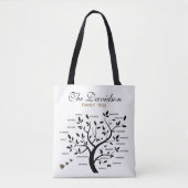 Personalisierter Big Family Tree (20 Namen) Tasche (Vorderseite)