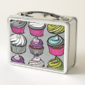 Personalisierter Biker Metall Brotdose (Rückseite)