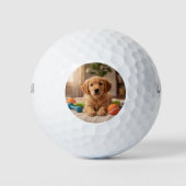 Personalisierter Bilder-Golfball mit professionell Golfball (Vorderseite)