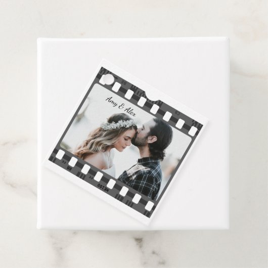 Personalisierter Bilderrahmen für Filmrollen im Tr Geschenkanhänger (Beispiel)