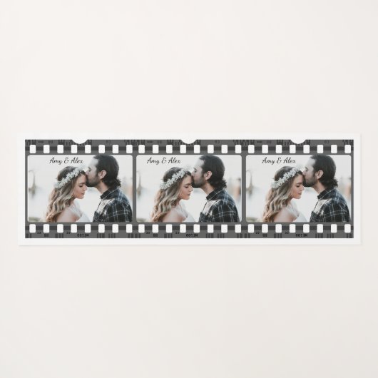 Personalisierter Bilderrahmen für Filmrollen im Tr Yogamatte (Rückseite (Horizontal))