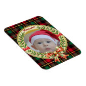 Personalisierter Bilderrahmen und Weihnachtskranz Magnet (Rechte Seite)